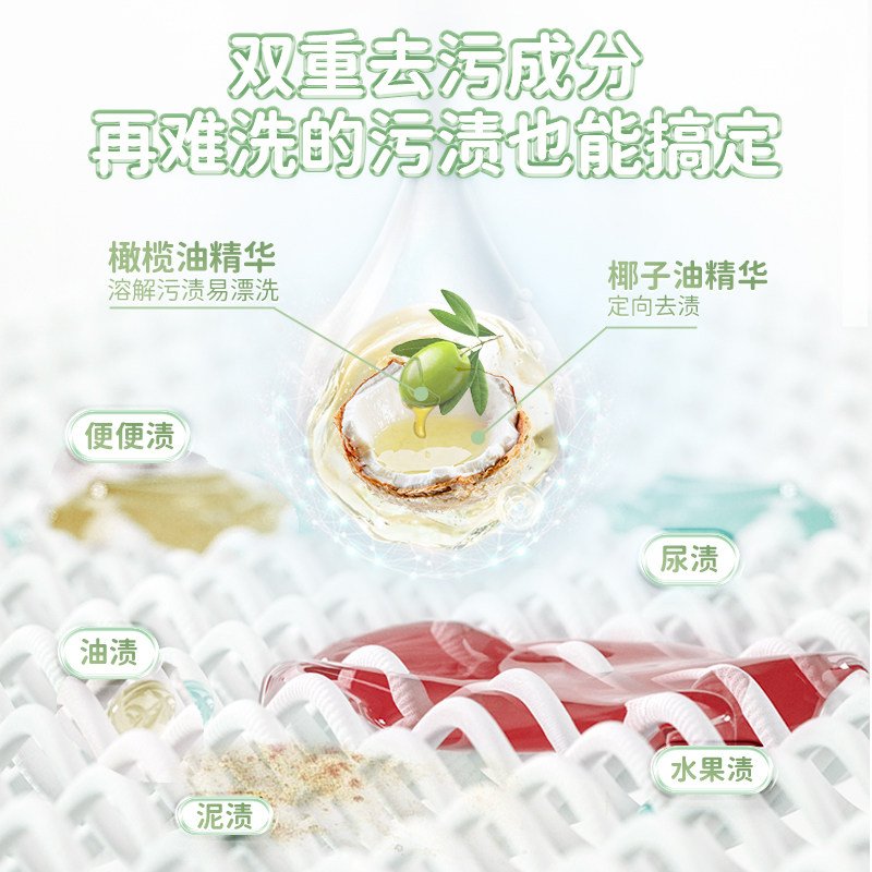 立白好爸爸婴儿洗衣液亲肤宝宝新生儿童专用手洗内衣裤清洗按压式,淘宝优惠券,粉丝福利购,淘宝优惠卷