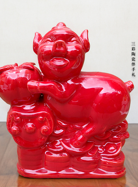 瓷福优陶瓷摆件中式卧室美观