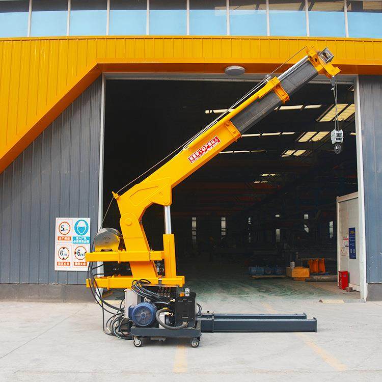 吨伸缩式起重机车载楼顶吊货车安装吊臂多规格固定式楼顶小吊机,淘宝优惠券,粉丝福利购,淘宝优惠卷