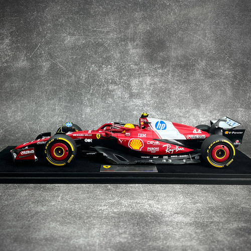 Looksmart现货 1:43车模 法拉利SF-25 汉密尔顿中国站冲刺赛 - 图0