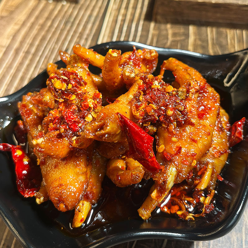 湖南美食【香辣鸡爪】办公室零食追剧馋嘴麻辣凤爪休闲小吃下酒菜,淘宝优惠券,粉丝福利购,淘宝优惠卷