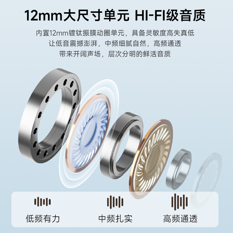 BarbetSound Buds A65主动降噪蓝牙耳机新款长续航无线高音质男女