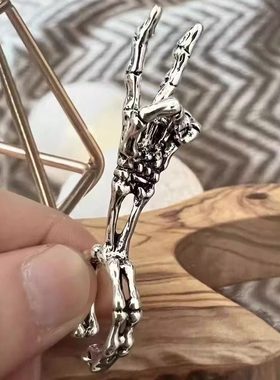 夹烟戒指烟架支架饰品男士夹烟器