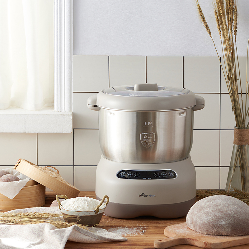 小熊和面机家用小型全自动多功能揉面机搅拌机7L大容量醒面厨师机 - 图3