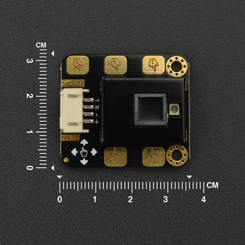 DFRobot Gravity:手势识别带触摸传感器模块检测距离30cm - 图0