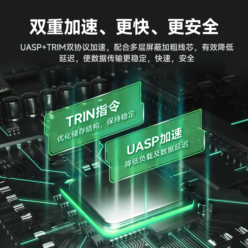 硕乐移动硬盘盒2.5英寸usb3.0笔记本typec机械sata固态外接ssd - 图3