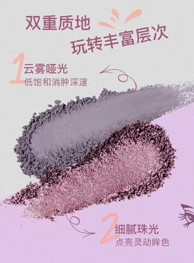 艾森丝掌心眼影淡妆裸大地盘上色