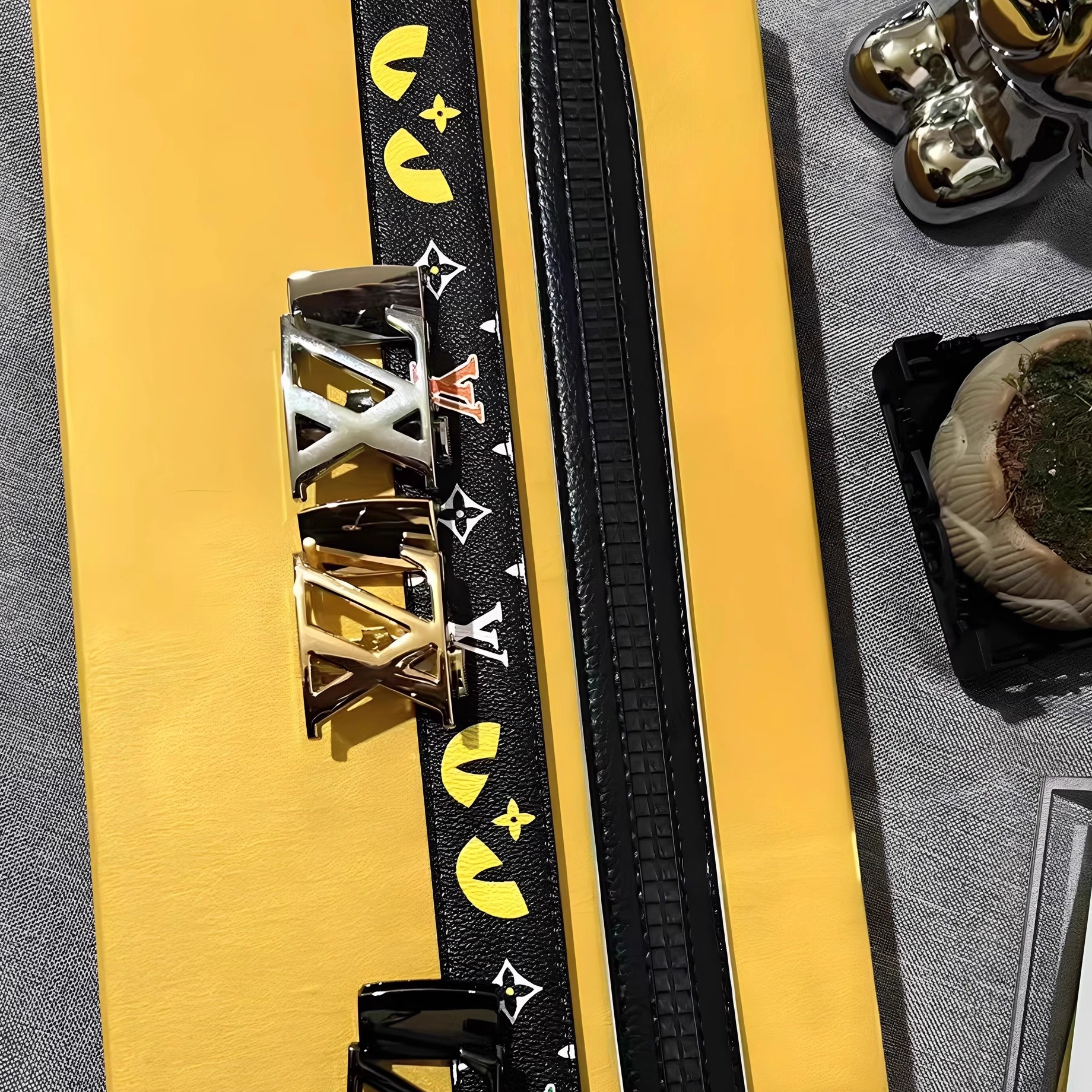 2025新款男士全卡槽皮带自动扣腰带皮带时尚百搭休闲潮流牛仔裤