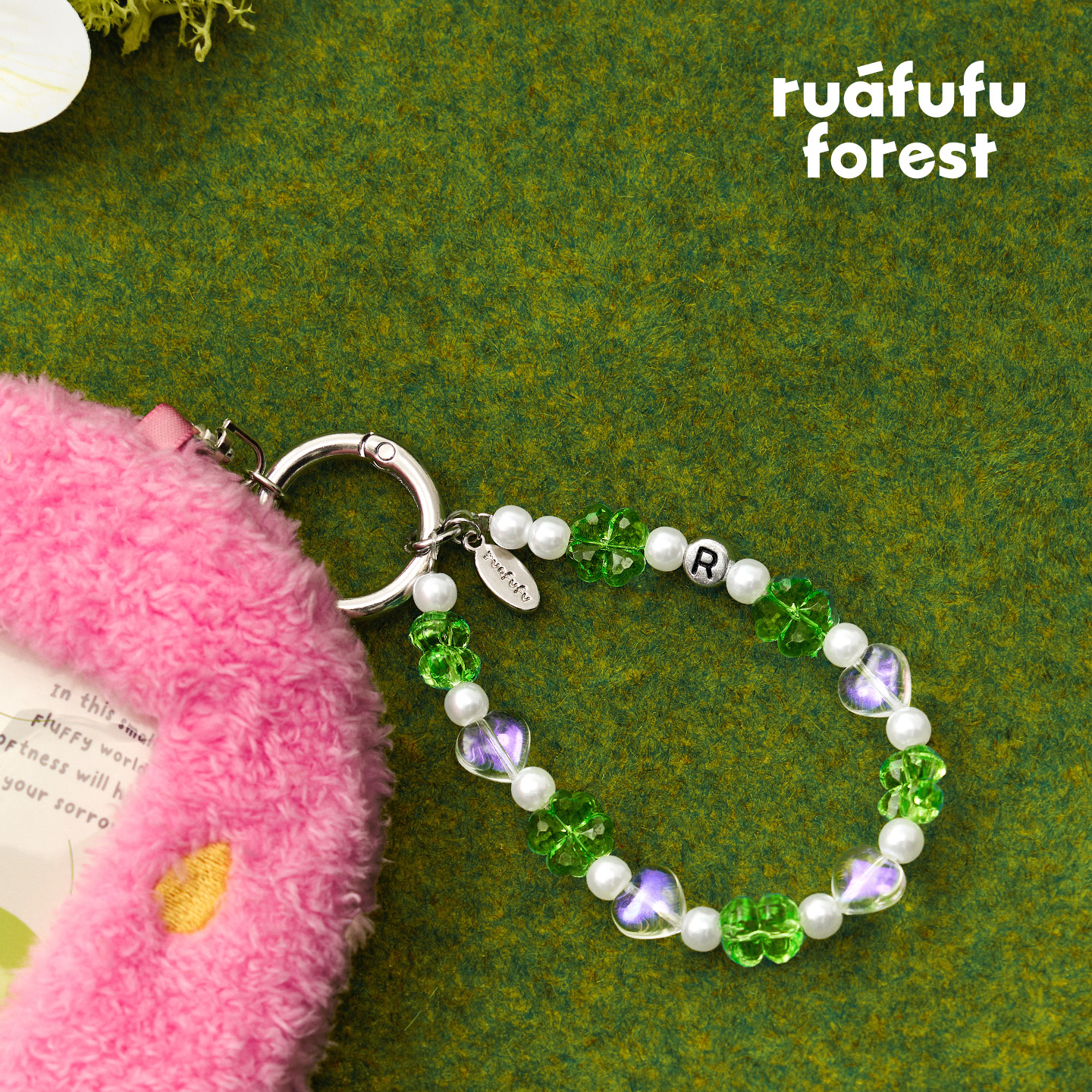 ruafufu forest小确幸毛绒卡套小卡校园卡交通校牌门禁饭卡包挂件 - 图3