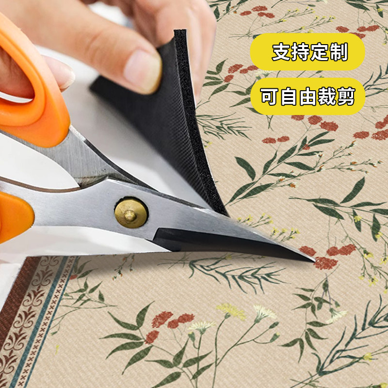 Kitchen floor mat non-slip anti-oil absorbent door mat