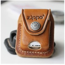 Genuine leather handmade kerosene lighter leather sleeve dhj cover original beauty version brown black cover set
