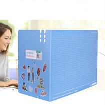 Multifunctional mid-guard student anti-foam bezel dining desk liner plate anti-board dining bezel folding and isolating small plate