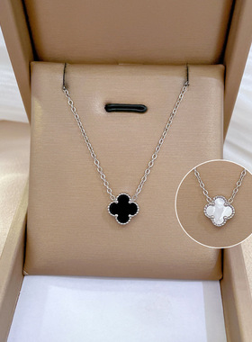 【通体钛钢】几何星球个性极简风炉内真金项链女ins网红锁骨链