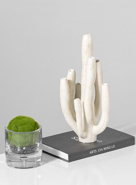 Rzone 创意海藻异型艺术工艺品装饰品摆件壁龛书房V柜子内软装饰