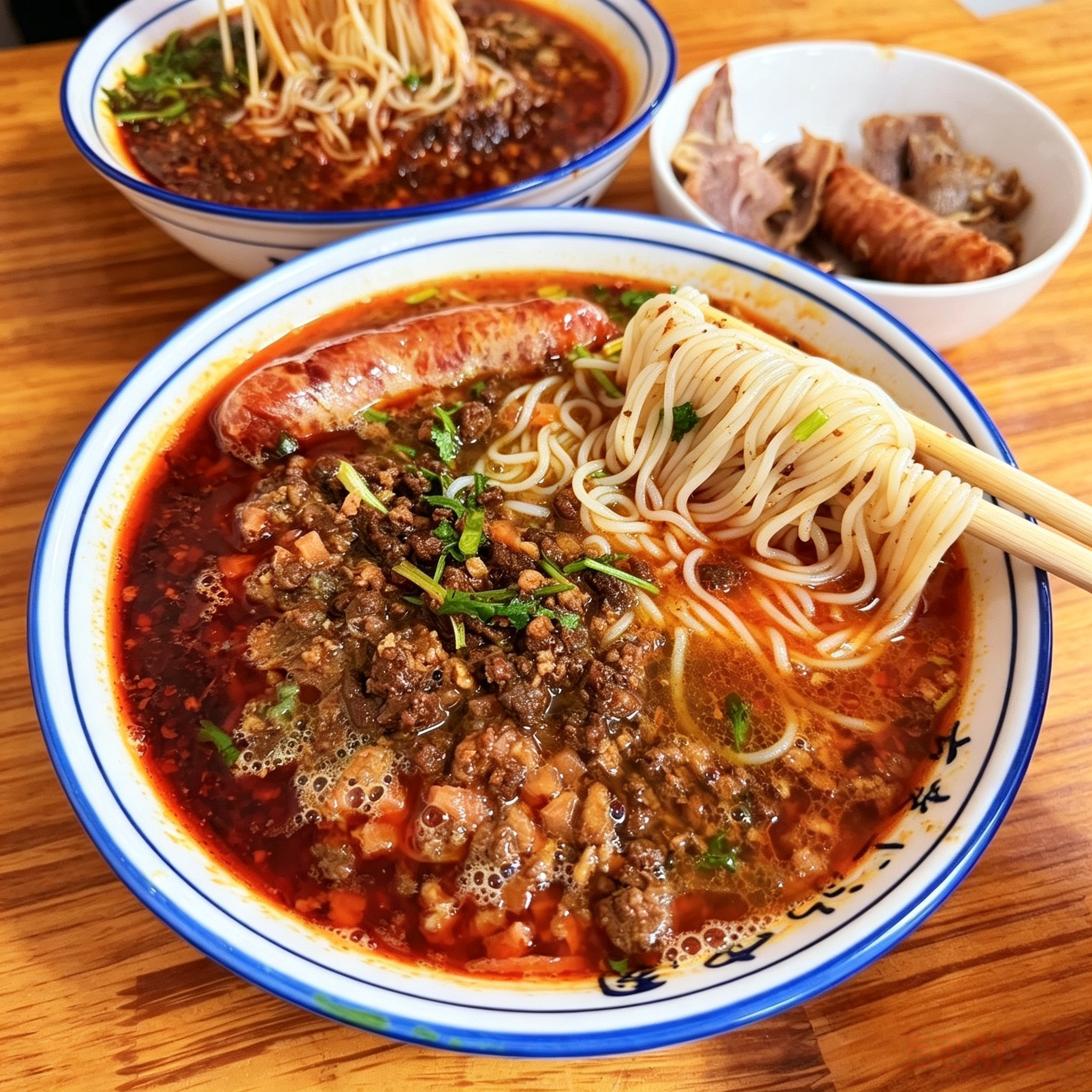 徐州肉酱米线真空速食懒人肥汁米线