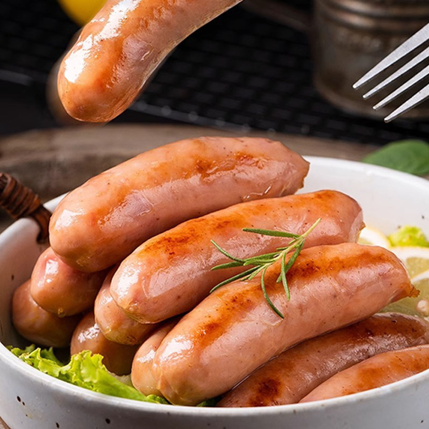 三统万福烤肠肉肠商用700g台湾香肠地道肠热狗肠火腿肠火山石烤肠,淘宝优惠券,粉丝福利购,淘宝优惠卷