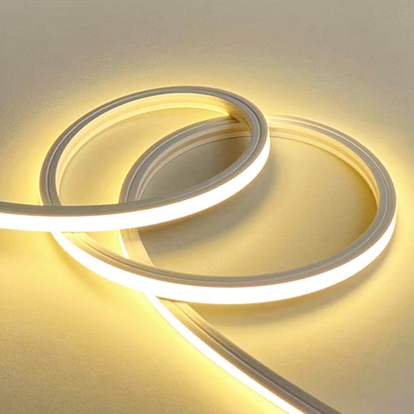 LED灯条矽胶防水灯带24V无光版1010暖光气氛灯水底灯室内户外低压,淘宝优惠券,粉丝福利购,淘宝优惠卷