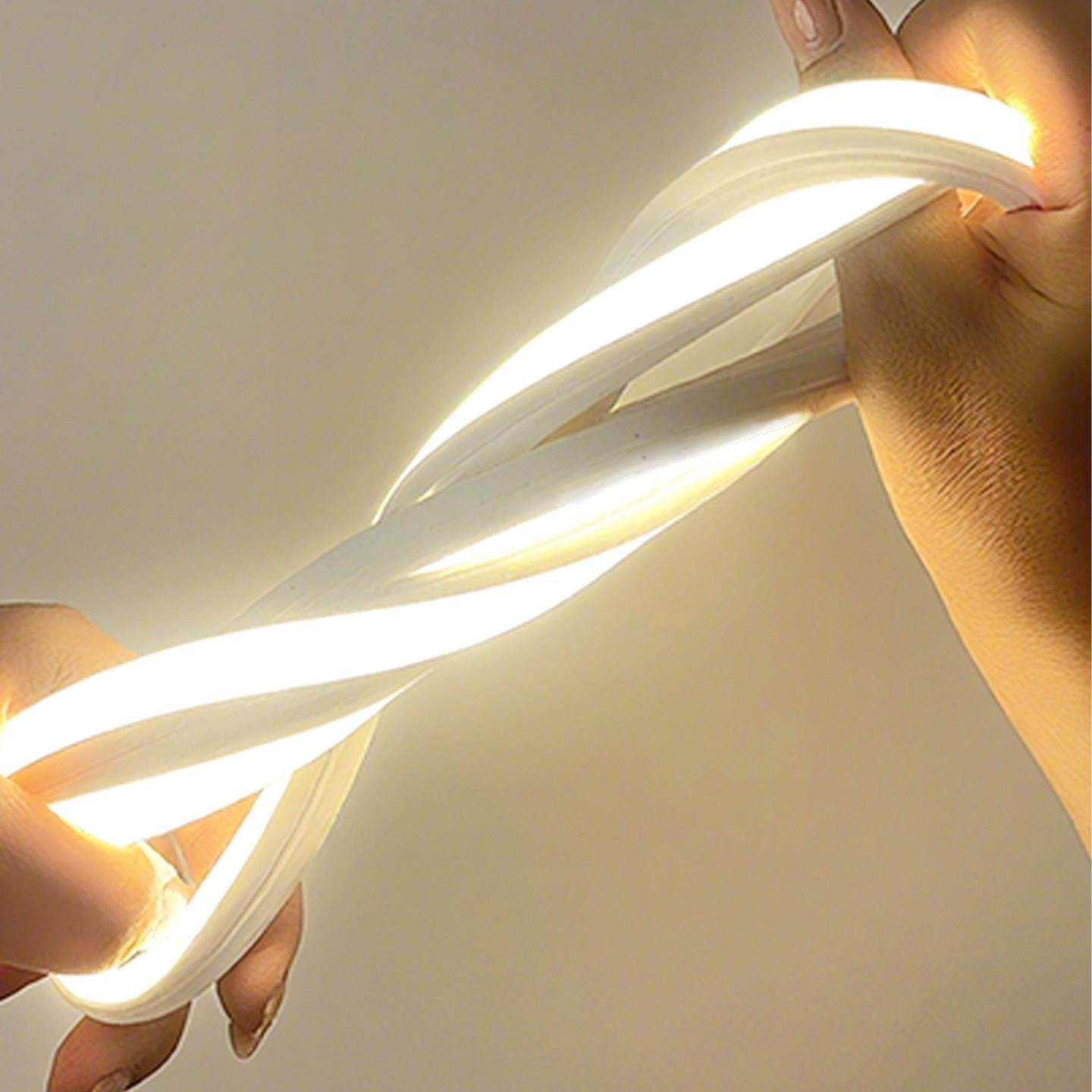 LED灯条矽胶防水灯带24V无光版1010暖光气氛灯水底灯室内户外低压,淘宝优惠券,粉丝福利购,淘宝优惠卷