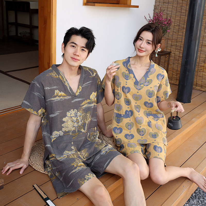 高档汗蒸服男洗浴服女大码足浴足疗服按摩桑拿采耳浴服浴衣裤短款,淘宝优惠券,粉丝福利购,淘宝优惠卷