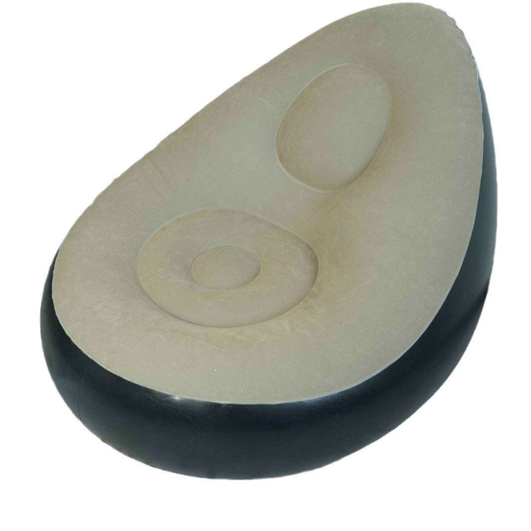 懒人沙发充气沙发可折叠躺椅植绒布加厚沙发床带脚蹬组合沙发坐椅,淘宝优惠券,粉丝福利购,淘宝优惠卷