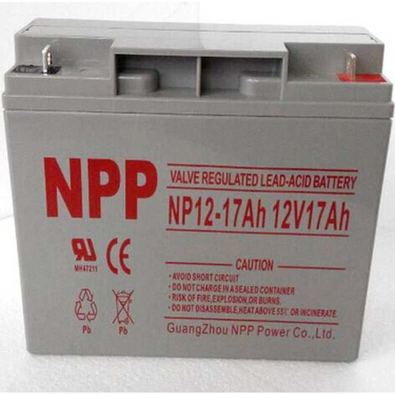 NPP耐普蓄电池 NPG12-40Ah UPS电源12V40AH太阳能胶体专用储能 - 图0