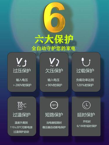 sov圣威空调稳压器220V家用大功率5000W冰箱单相交流全自动调压器