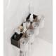 Wall-mounted electric toothbrush mouthwash cup without punching cup