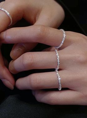 素戒意大利风裸s925冷淡满天星