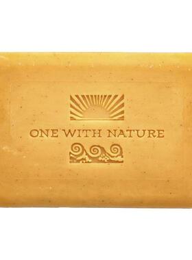 One with Nature,Dead Sea Mineral Bar Soap, Turmeric & Ho