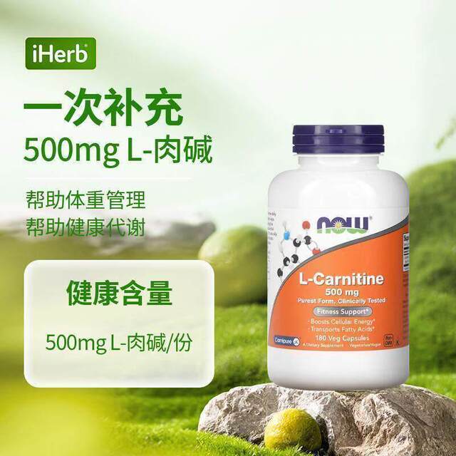 ດຽວນີ້ Noo U.S. ນໍາເຂົ້າ L-carnitine capsules ທີ່ມີເນື້ອໃນສູງ 500mg ການຄຸ້ມຄອງສຸຂະພາບ carnitine