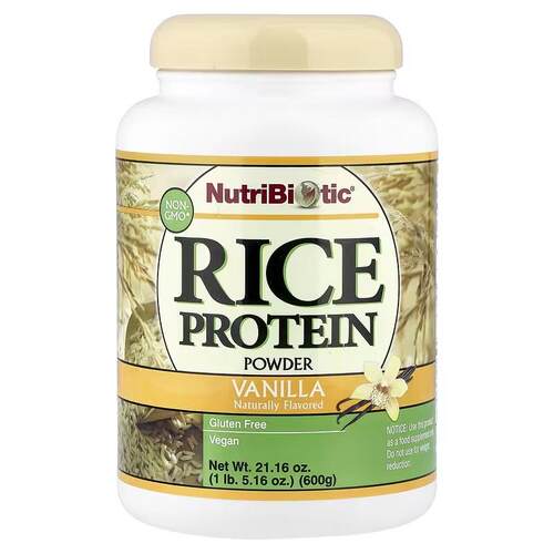 NutriBiotic未加工大米蛋白质粉氨基酸无谷蛋白营养 - 图2