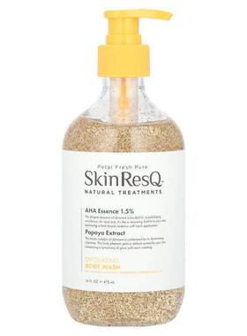 佩特斯,Skin ResQ Natural Treatments, Smoothing Body Wash, 16