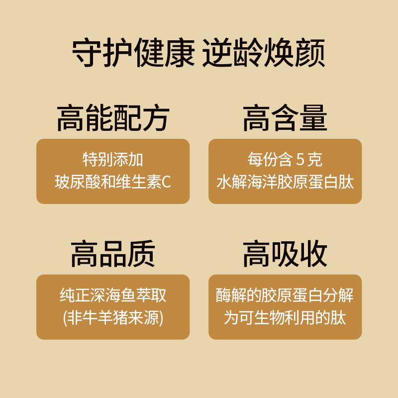 CGN美国CollagenUp透明质酸+维C海洋水解胶原蛋白