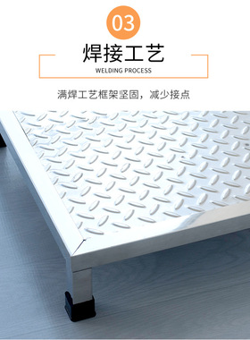 新品不锈钢防滑脚踏凳工业家用诊所医院检查垫脚台阶单双层踩脚踏