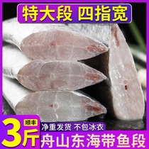 Zhoushan East China Sea with fish Fresh frozen with fish section Middle section No ice extra-large Reda Net sea catching small eyes 3 catty