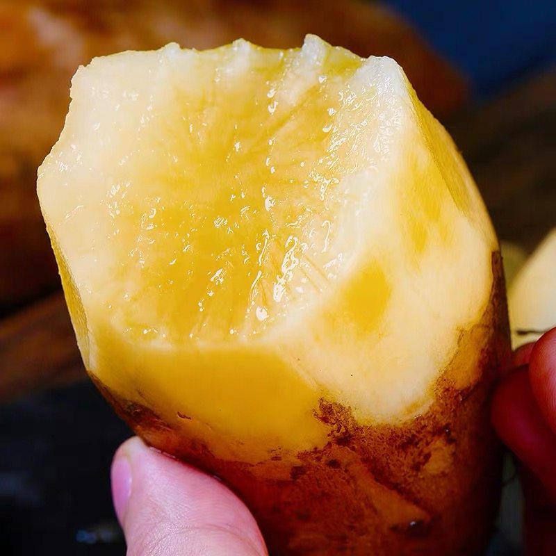 云南天山雪莲果新鲜现挖红黄心水果当季水果9斤5斤3斤整箱包邮,淘宝优惠券,粉丝福利购,淘宝优惠卷