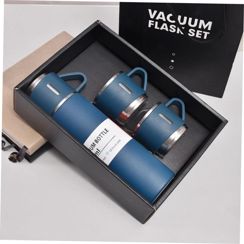 Hot Water Bottle500ML Stainless Steel Vacuum Flask Gift Set-图3