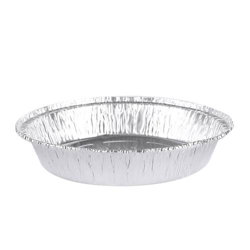 203烧烤锡纸盒圆形8寸一次性打包锡纸碗带盖牛排芝士榴莲饼850ML - 图3