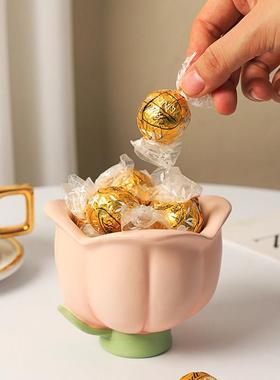 郁金香摆件家居装饰品花朵桌面玄关收纳首饰女生新家的100个快递