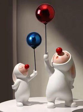 摆放家居装饰半手工树脂卡通多色