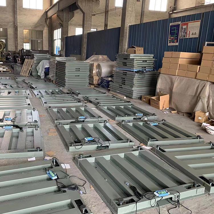 电子地磅秤1-5吨工厂吨桶称重电子地磅5T加厚电子称1.5*1.5m地磅 - 图0