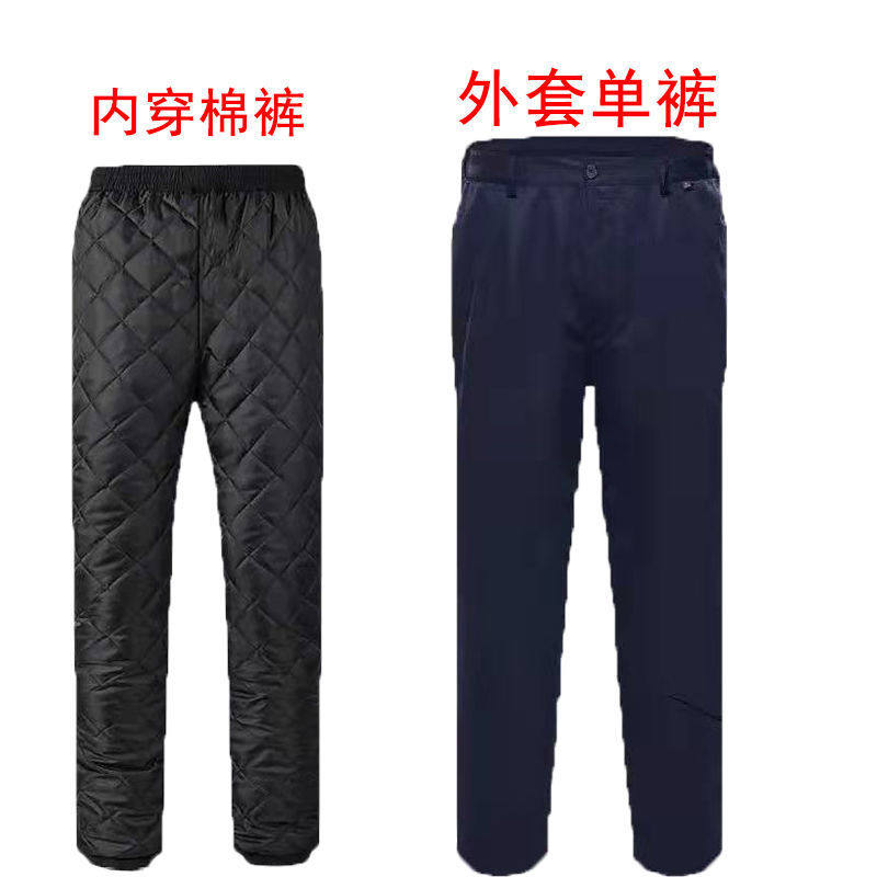 冬季加厚男士棉裤内穿保暖宽松大码高腰女劳保电焊工装保暖裤子,淘宝优惠券,粉丝福利购,淘宝优惠卷