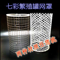 Stainless Steel Mesh Hood Seven Color Propagation Jars Red Pottery Incubators Oatfish God Fairy Fish Egypt Hatched Barrel Suit Artisanal