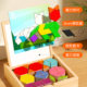 ເກມແຂ່ງລົດສະນະແມ່ເຫຼັກ Tangram Geometric Magnetic Building Blocks