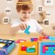 Quick Solve Colorful Blocks Russian Puzzle Toy