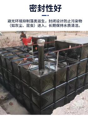 BDF地埋水箱厂家抗浮式复合板地埋水箱生活小区食品级储水设备