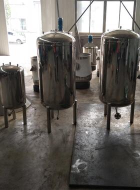 厂家生产不锈钢储液罐 304材质储水罐 不锈钢卧式储罐工业 定制