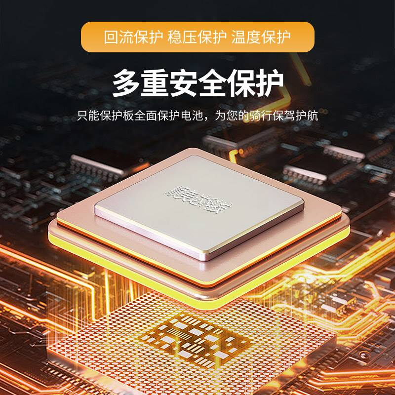 代驾折叠电动车锂电池36V48V60V20AH银鱼海霸通用款可拆卸大容量-图0