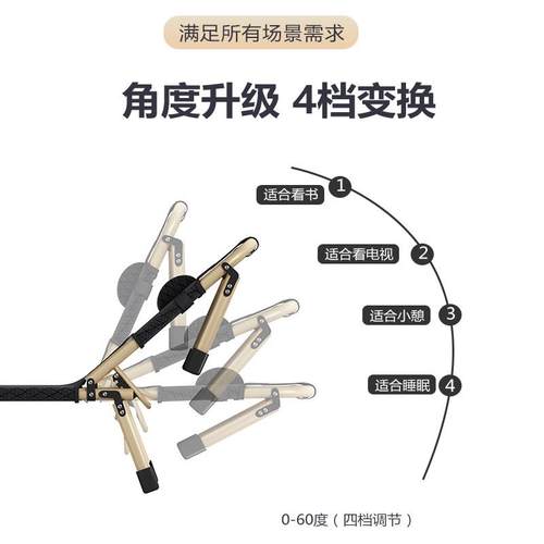 顶乐折叠床单人办公室午休床免安装睡躺椅简易便捷医院陪护午睡床 - 图2