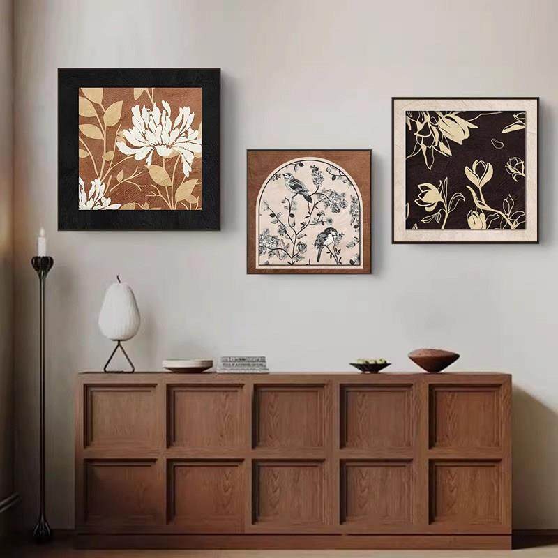 中古风客厅装饰画覆古饭厅电视柜桌面摆件画法式高级卧室床头挂画,淘宝优惠券,粉丝福利购,淘宝优惠卷